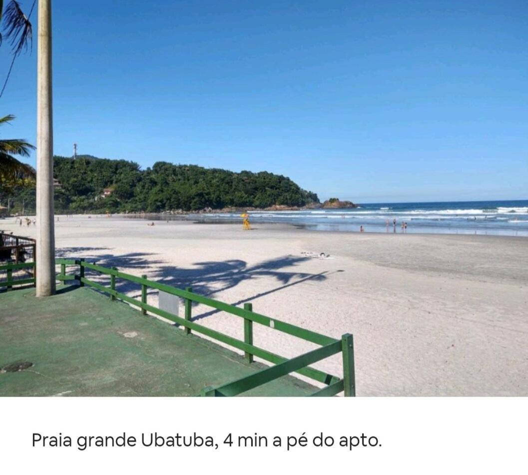 Appartamento Cantinho Do Descanso Na Praia Grande Ubatuba Esterno foto